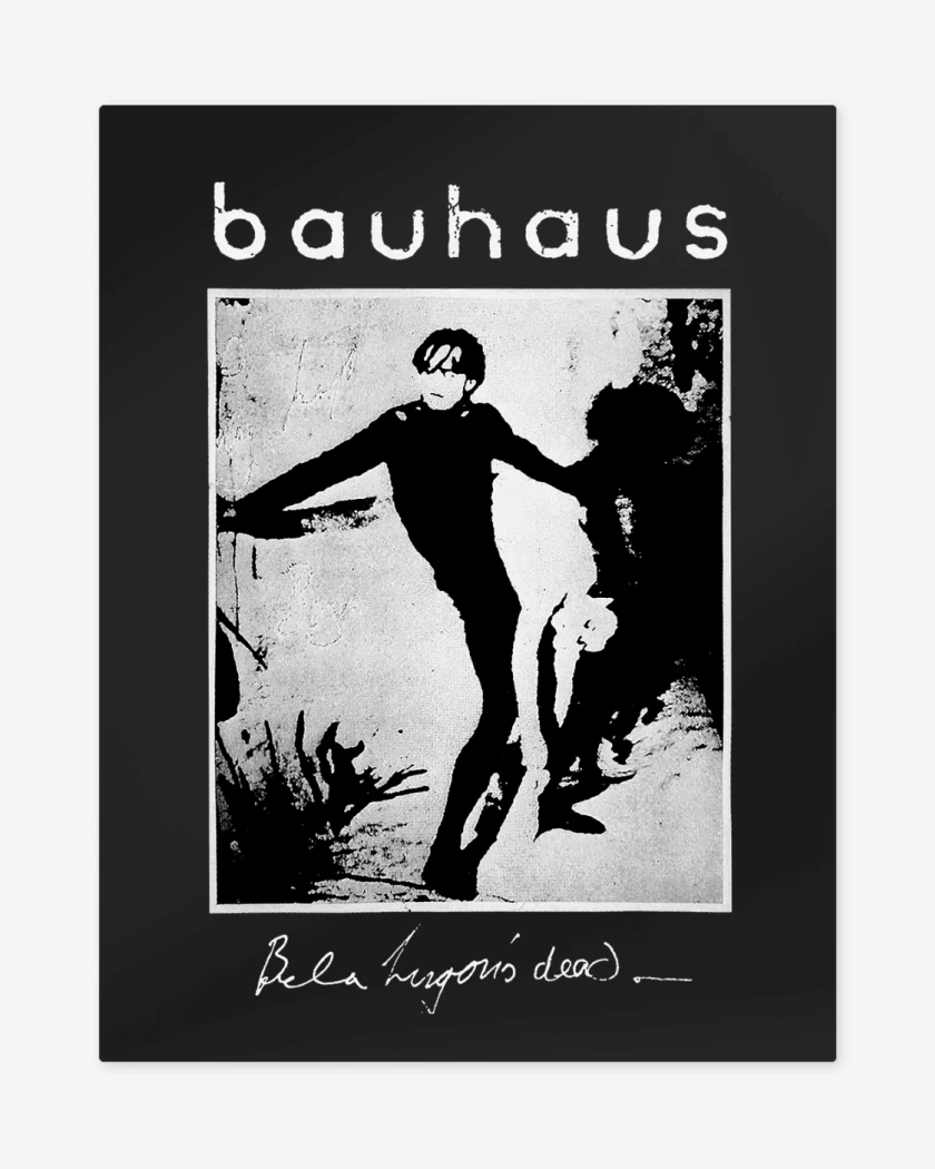 Print metalico Bauhaus Bela Lugosi