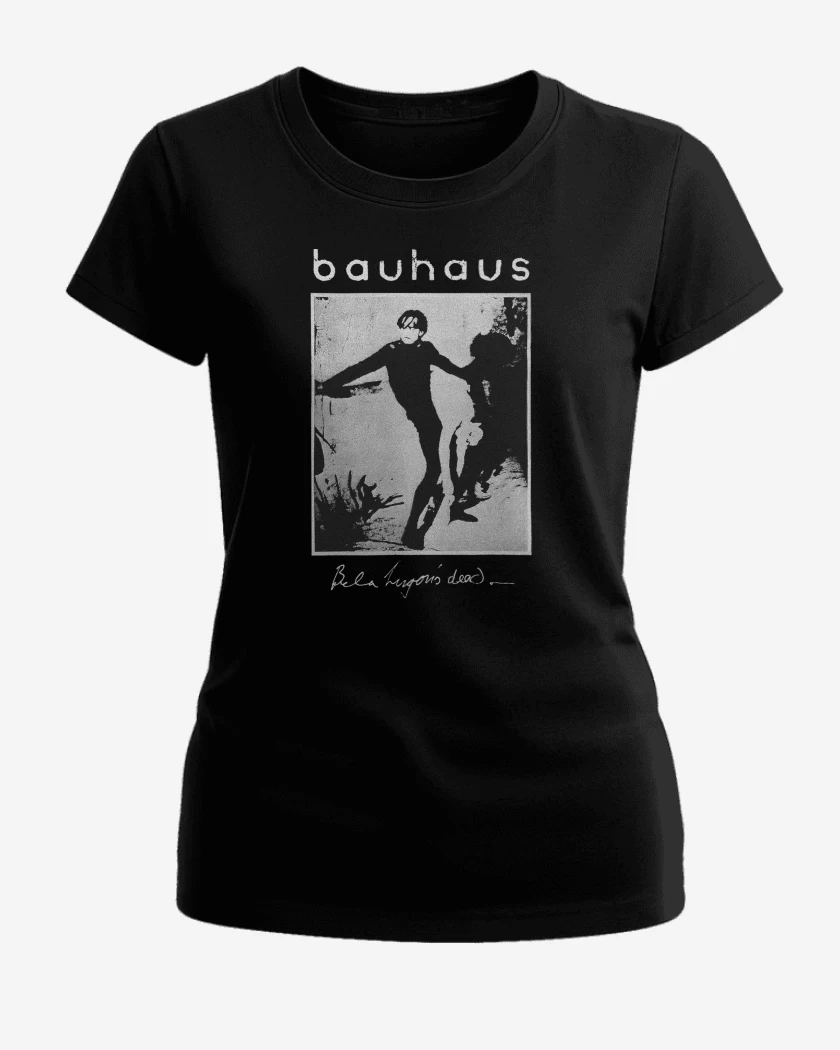 Polera de Mujer Negro de Bauhaus Bela Lugosi