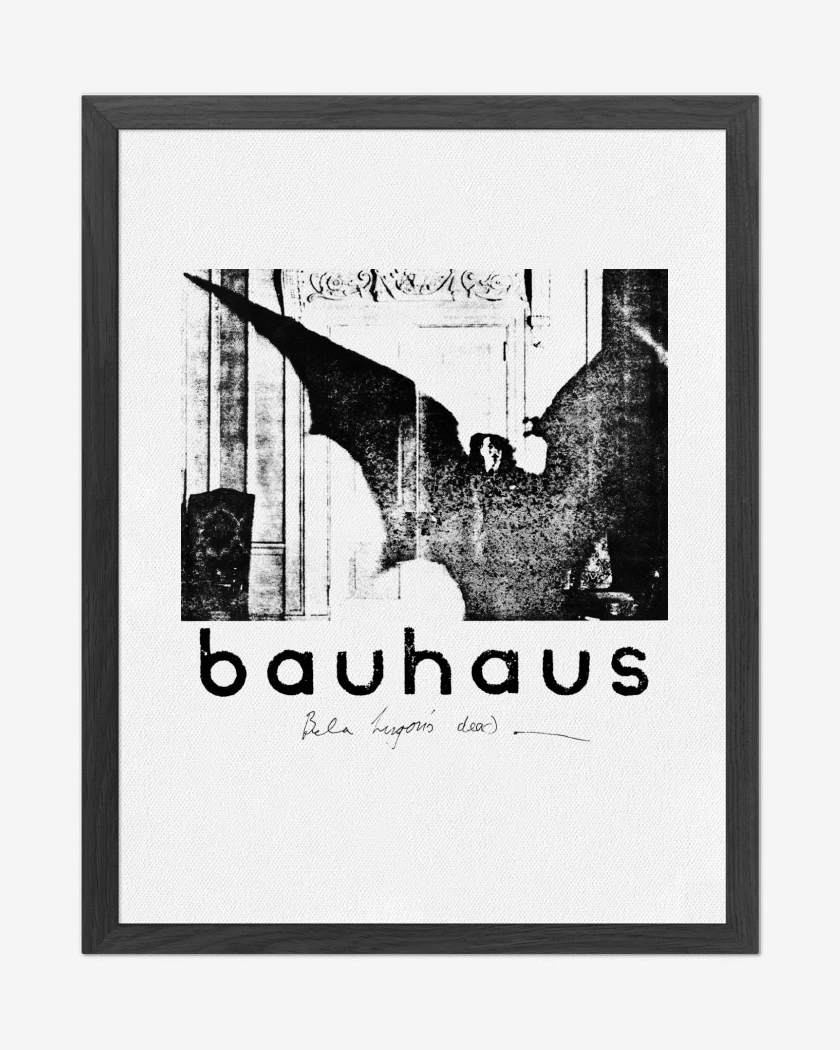 Cuadro decorativo Blanco de Bauhaus Bela Lugosis Dead