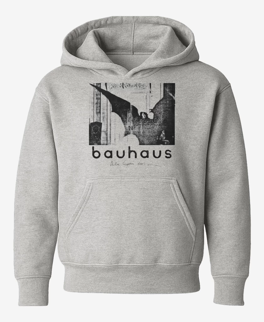 Poleron de niño Gris Melange de Bauhaus Bela Lugosis Dead