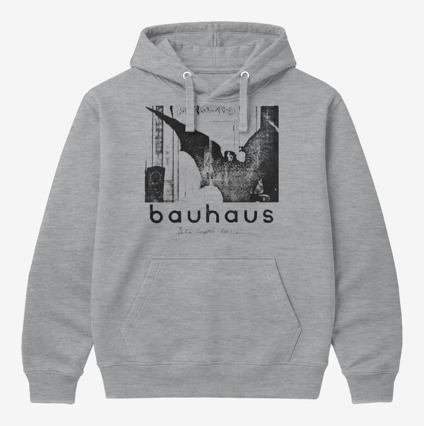 Polerón Canguro Gris Melange de Bauhaus Bela Lugosis Dead