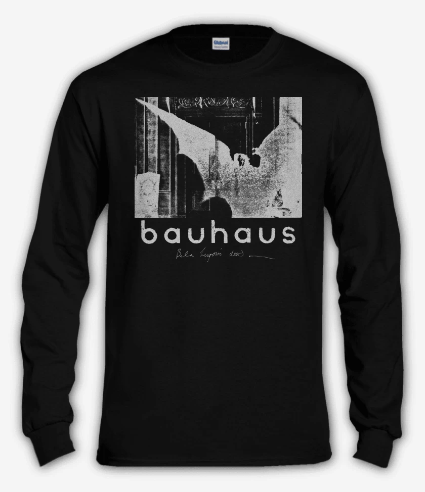 Polera manga larga Negro de Bauhaus Bela Lugosis Dead B