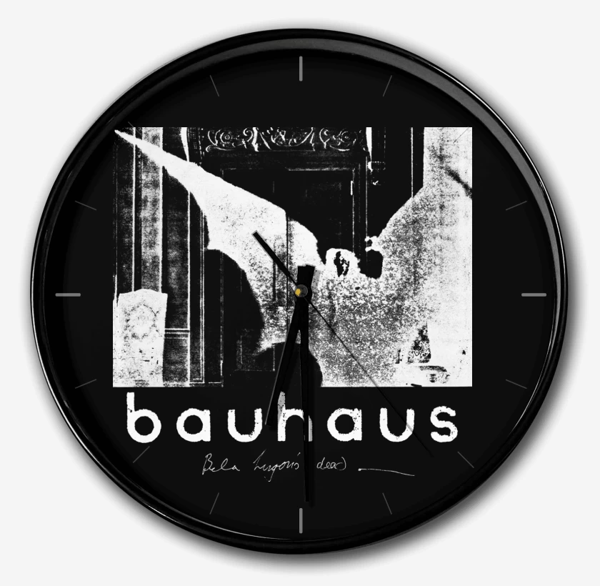 Reloj Negro de Bauhaus Bela Lugosis Dead B