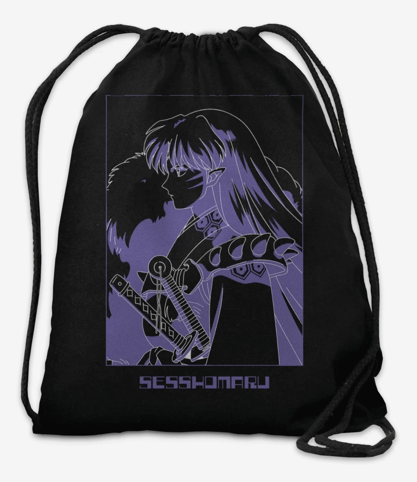 Mochila Negro de Inuyasha Sesshomaru 