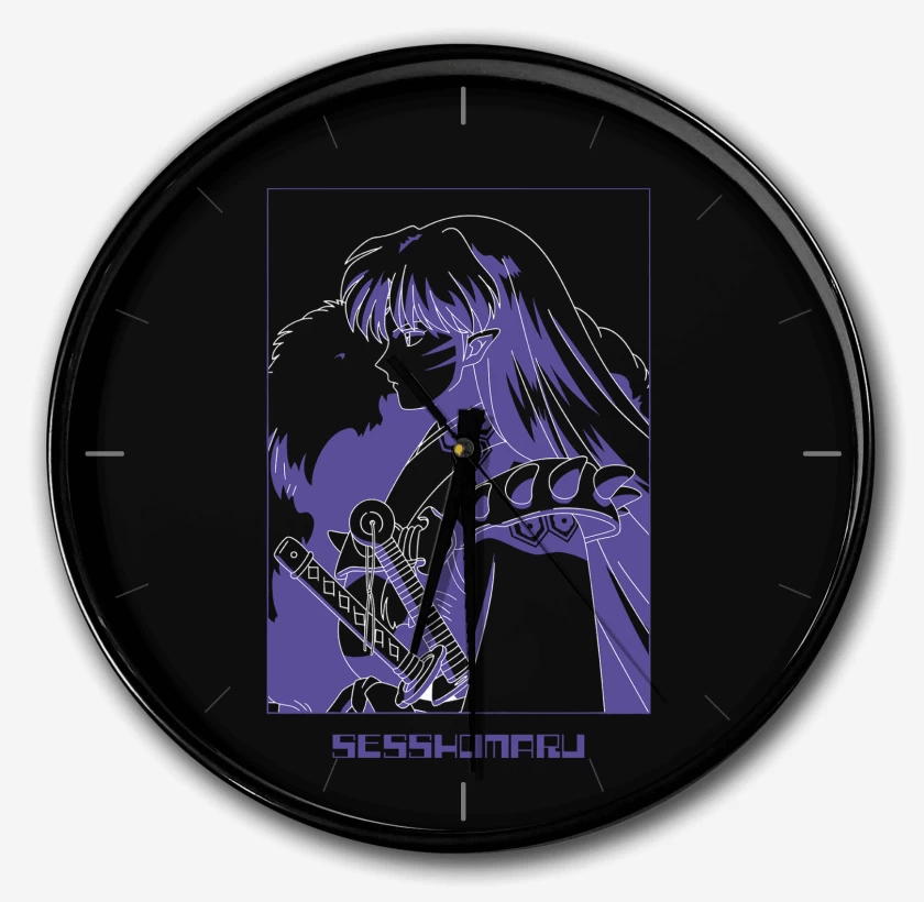 Reloj Negro de Inuyasha Sesshomaru 