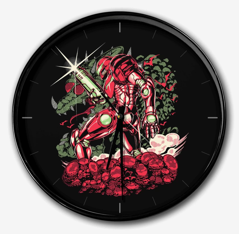Reloj Samus Retro SNES
