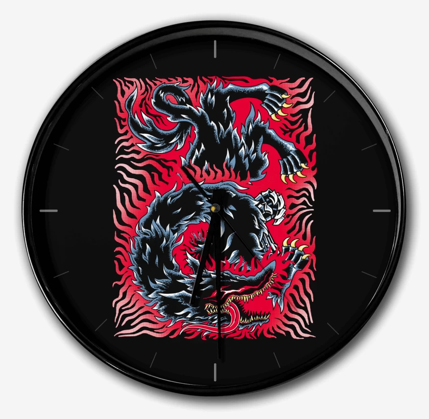 Reloj Negro de Berserk Bestia de la Oscuridad 