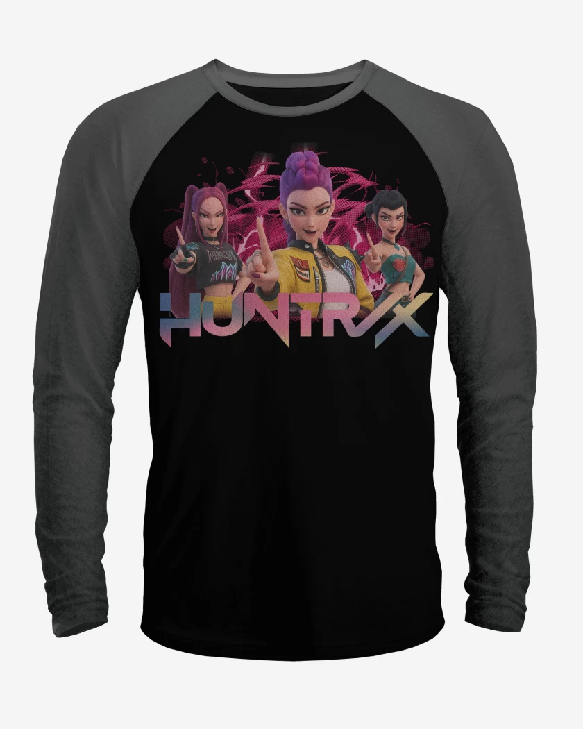 Polera Raglan Chicas K-pop
