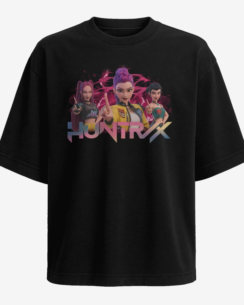 Polera Oversize Chicas K-pop