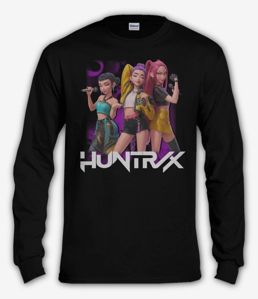 Polera manga larga Kpop Demon Hunters