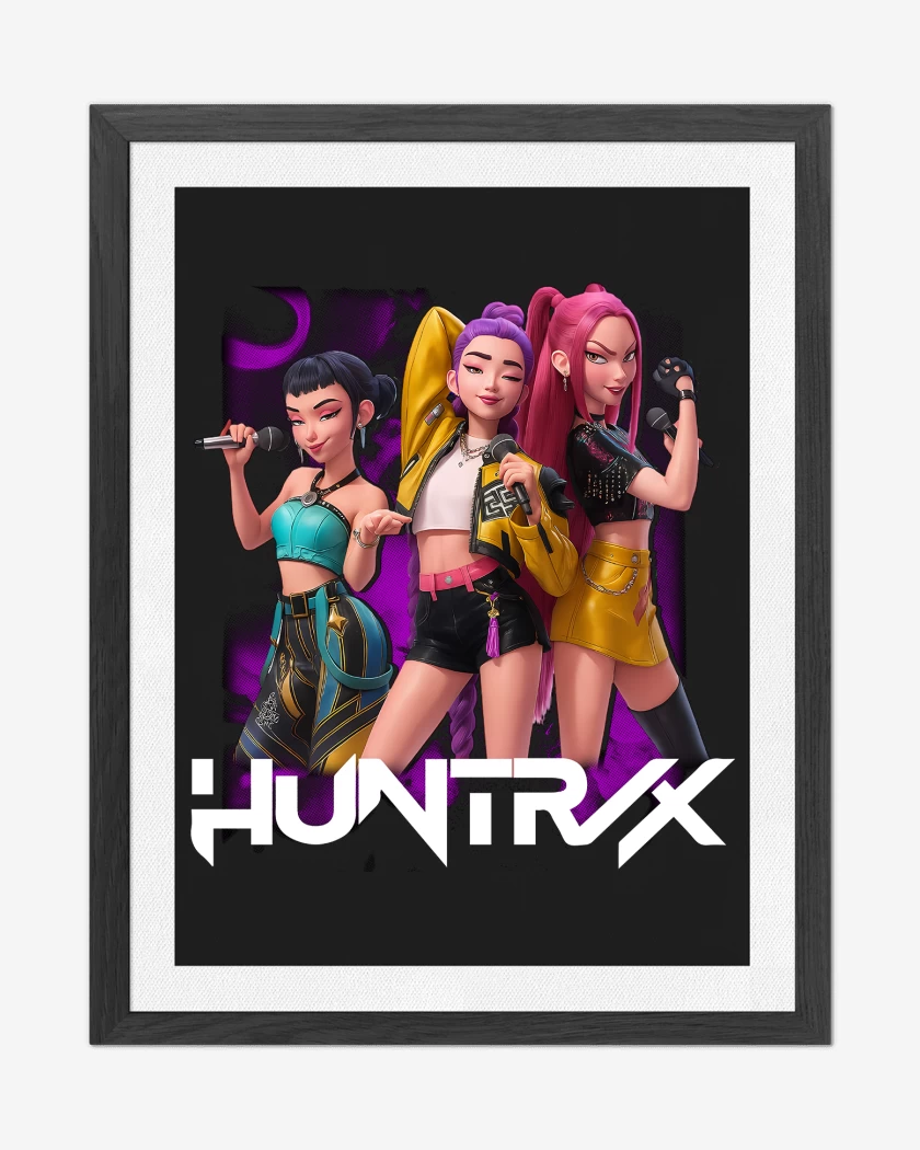 Cuadro decorativo Kpop Demon Hunters