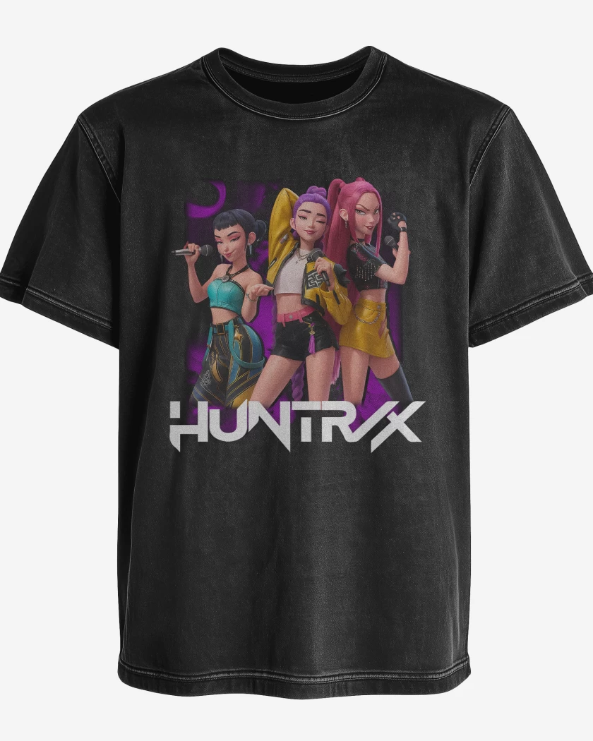 Polera desgastada Kpop Demon Hunters