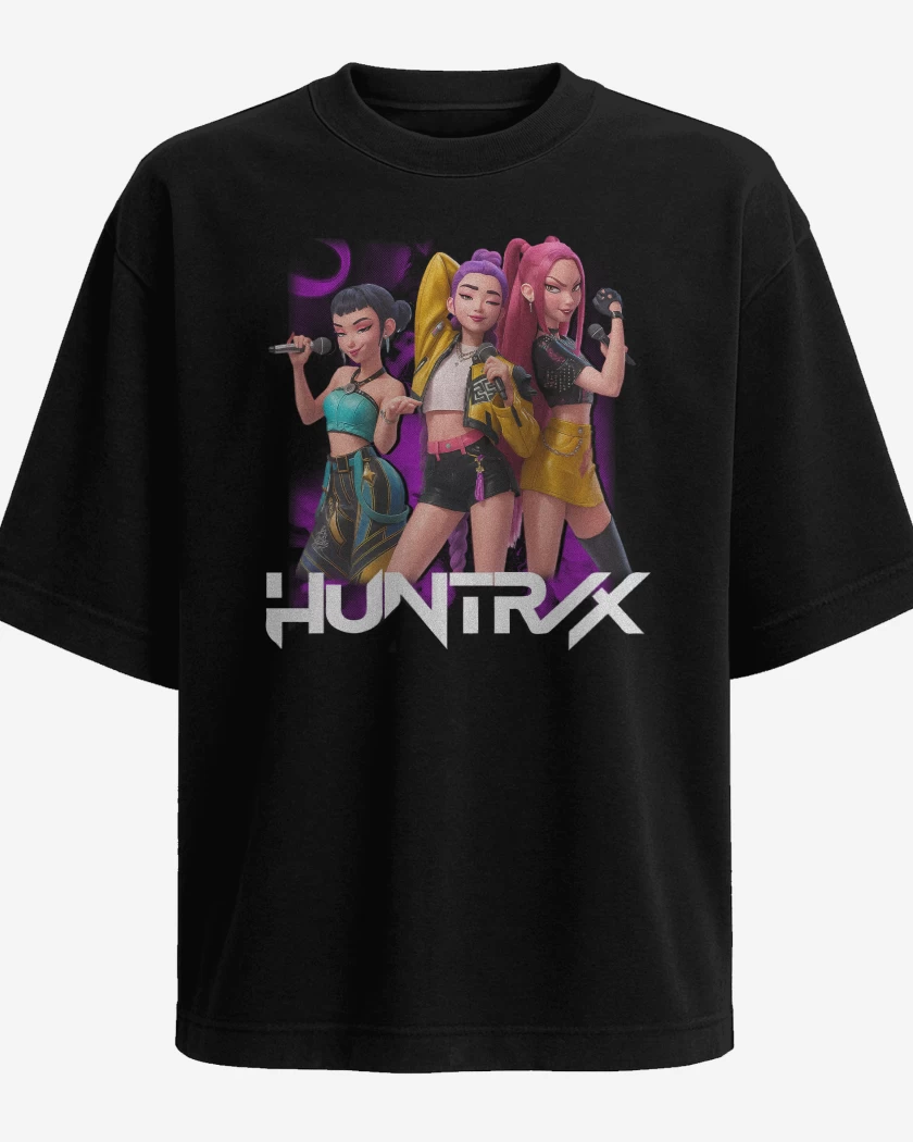 Polera Oversize Kpop Demon Hunters
