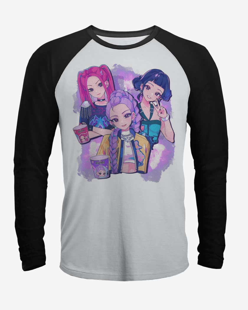 Polera Raglan Guerreras Demon Hunter