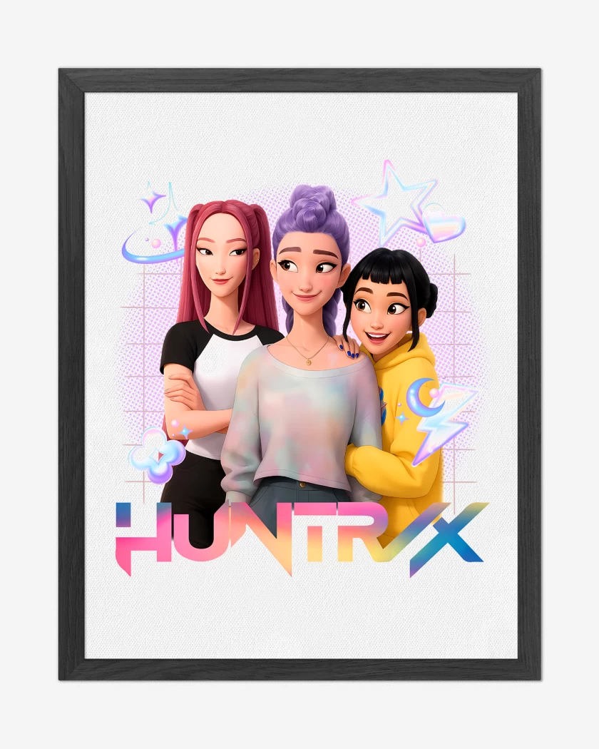 Cuadro decorativo Cazadoras Kpop