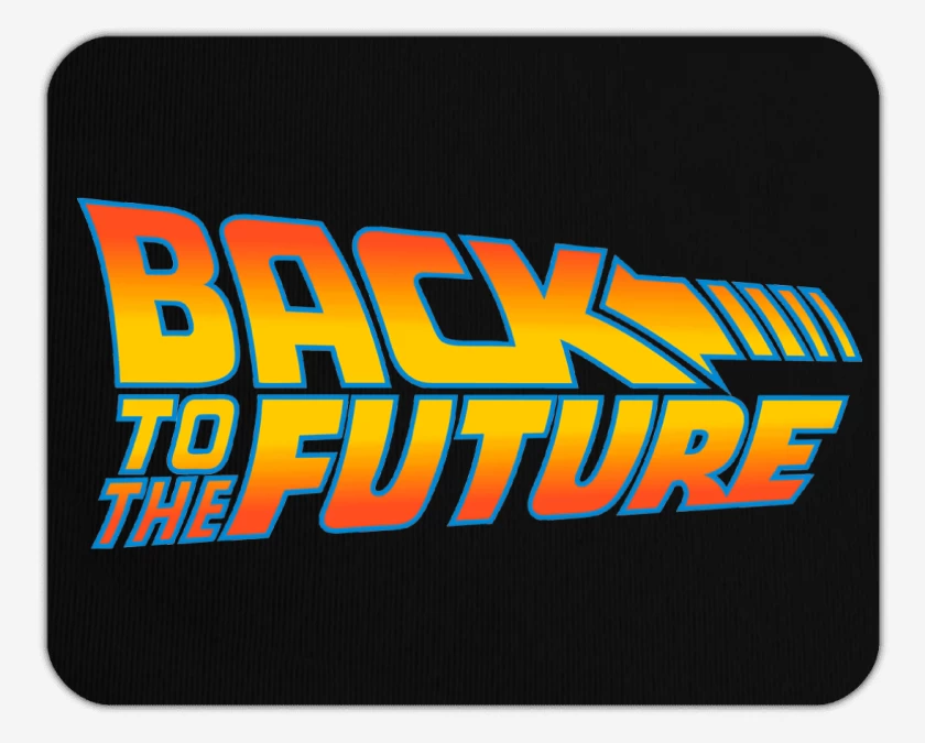 Mousepad Volver al Futuro Logo