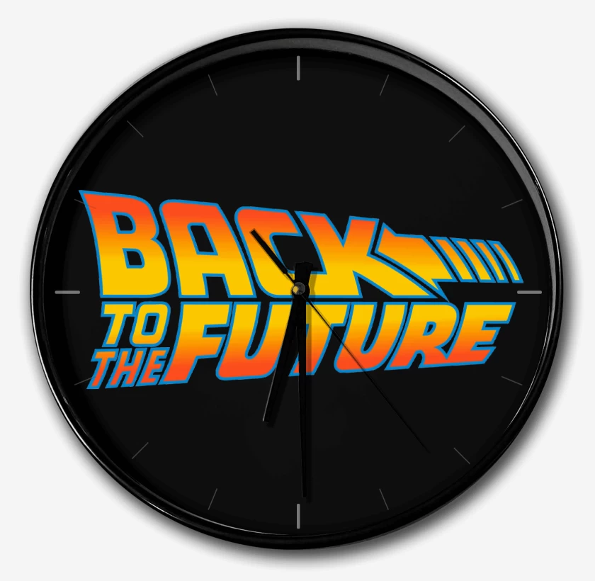 Reloj Volver al Futuro Logo