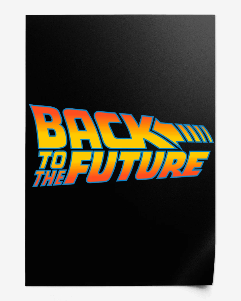 Print Volver al Futuro Logo