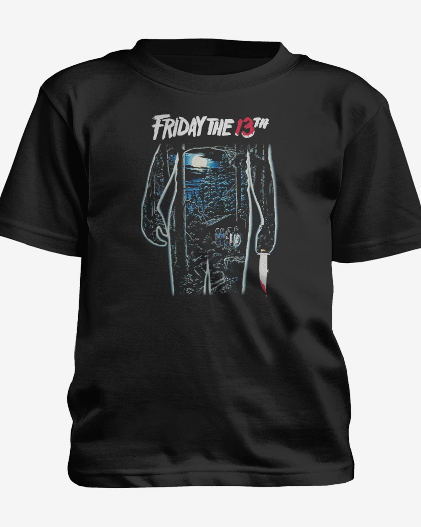 Polera de niño Negro de Friday The 13th 
