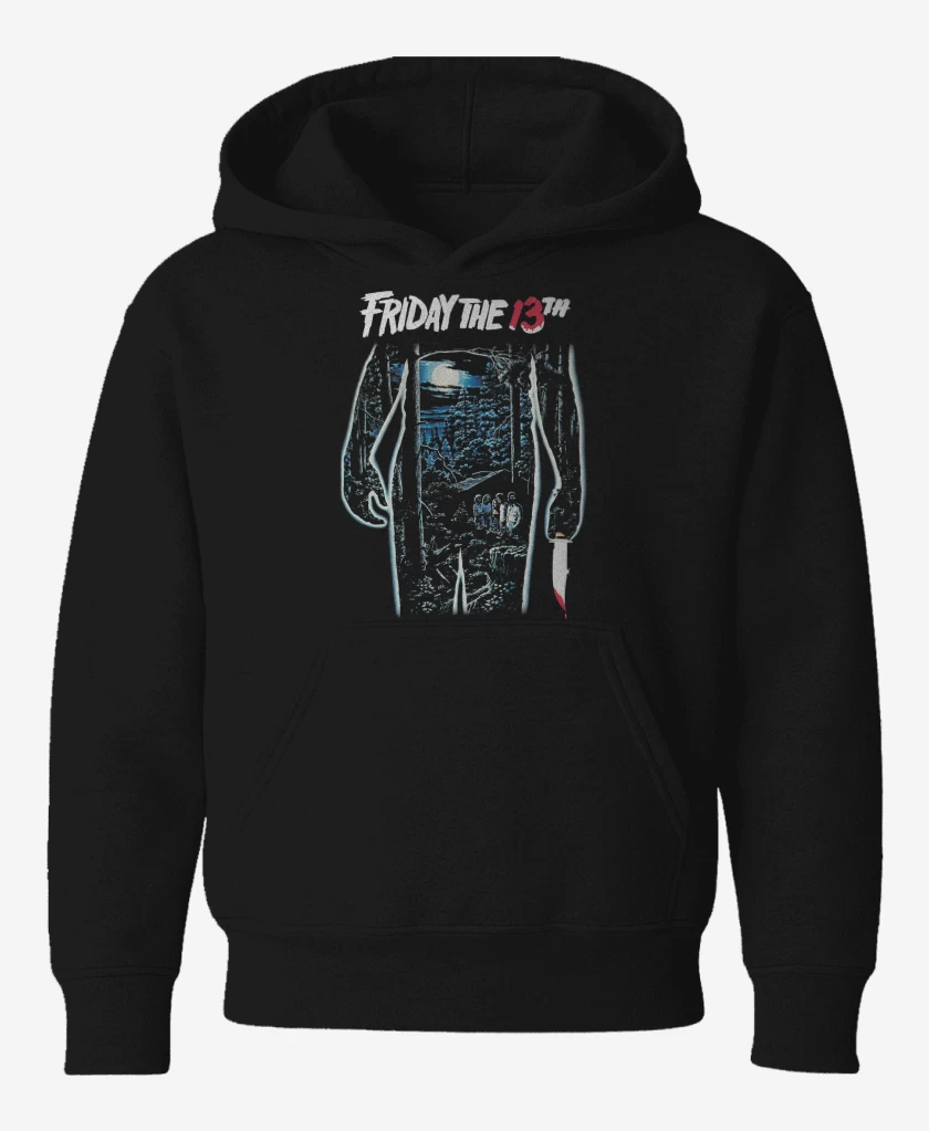 Poleron de niño Negro de Friday The 13th 