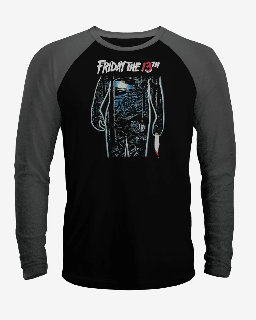 Polera Raglan Friday The 13th 