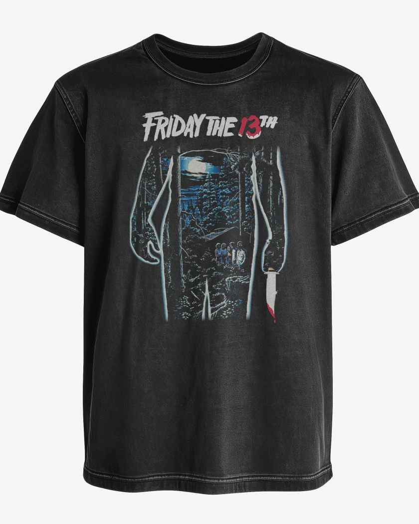 Polera desgastada Friday The 13th 
