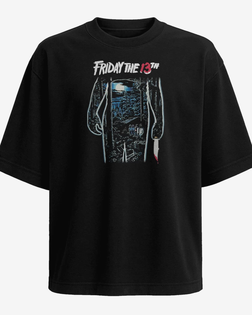 Polera Oversize Friday The 13th 