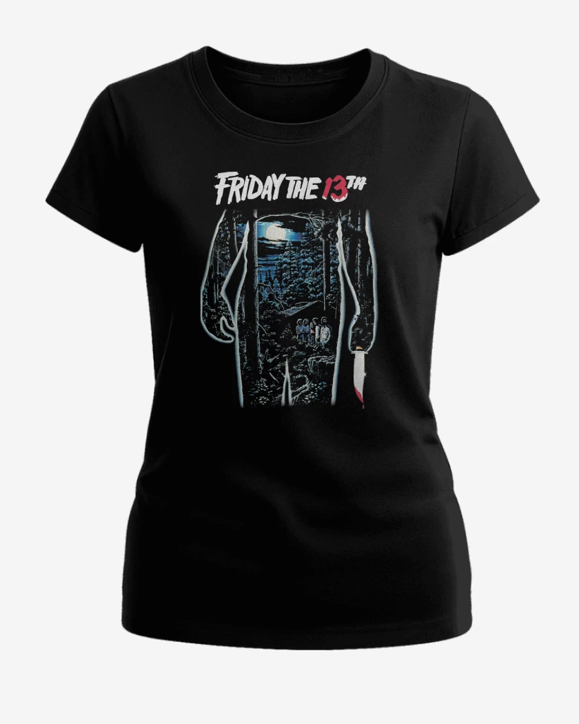 Polera de Mujer Negro de Friday The 13th 