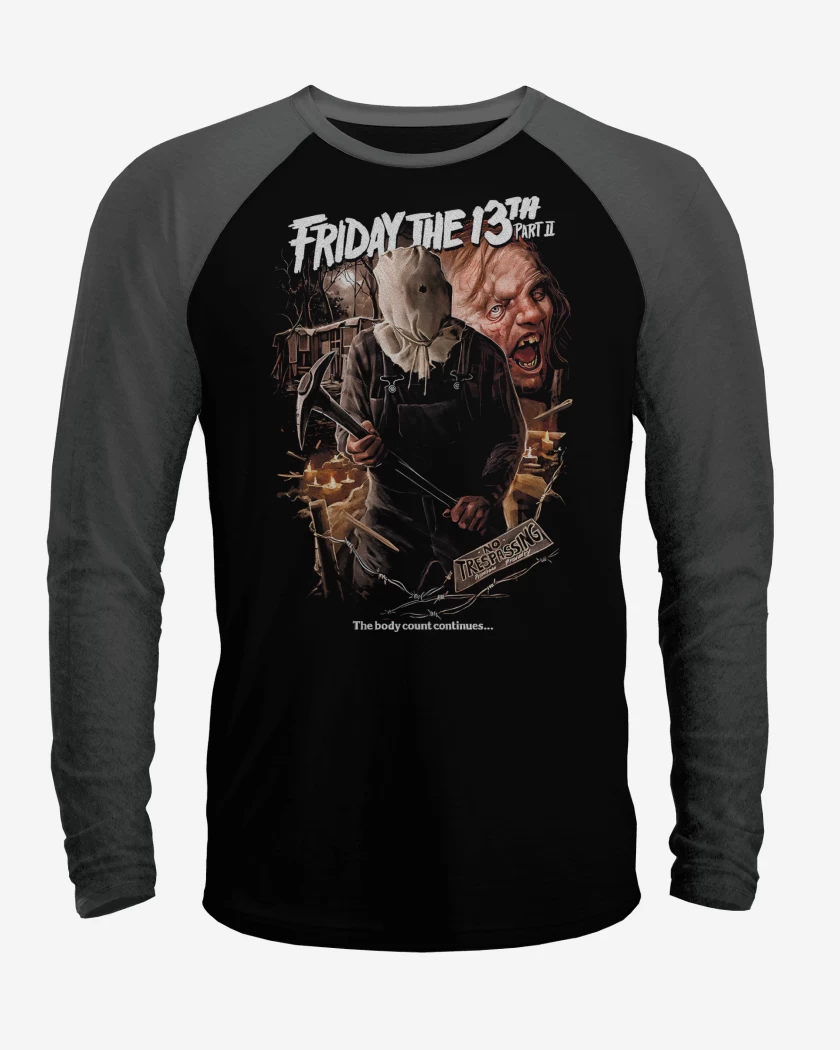 Polera Raglan Friday The 13th Part II