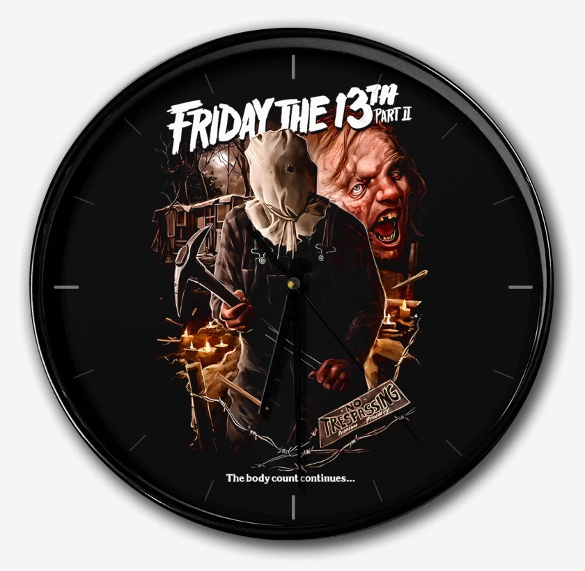 Reloj Negro de Friday The 13th Part II