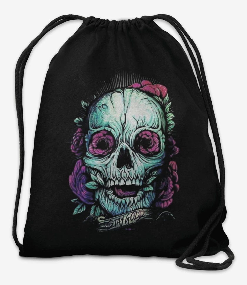 Mochila Negro de Skull 2