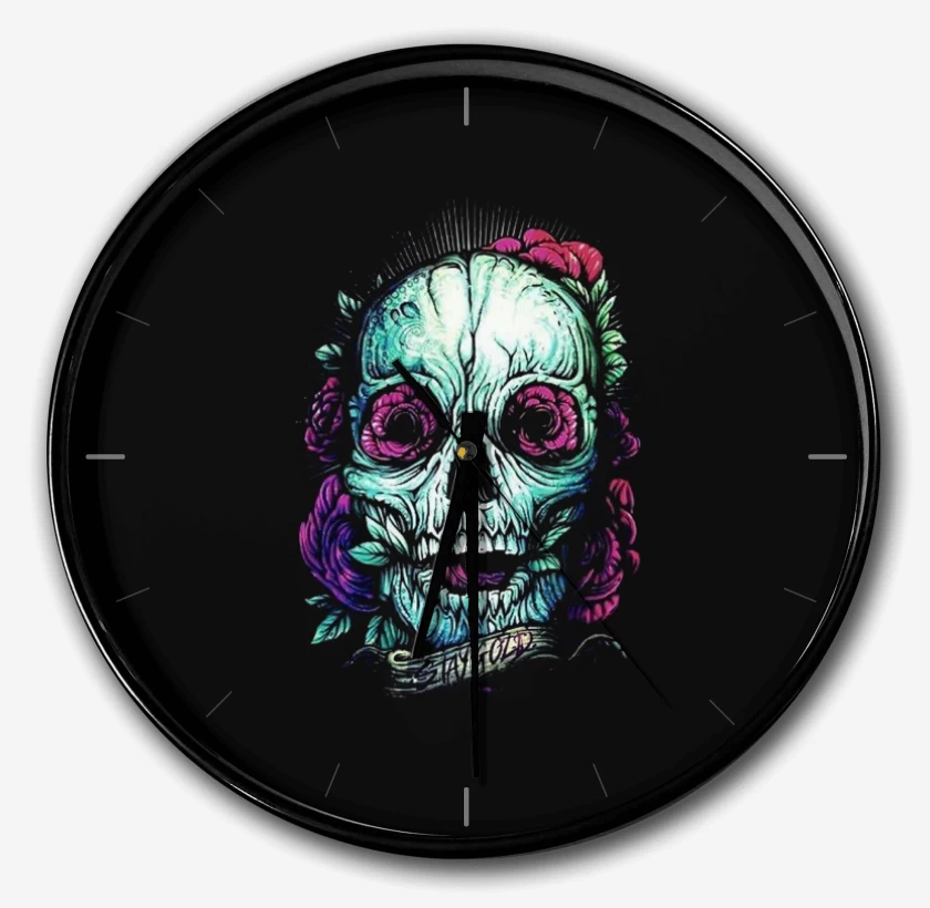 Reloj Negro de Skull 2
