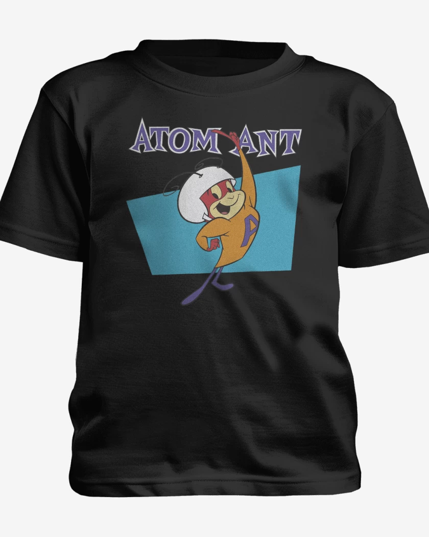 Polera de niño Negro de Hormiga Atómica