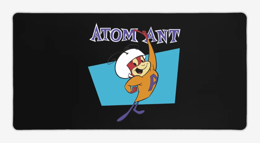 Mouse pad Gamer Negro de Hormiga Atómica