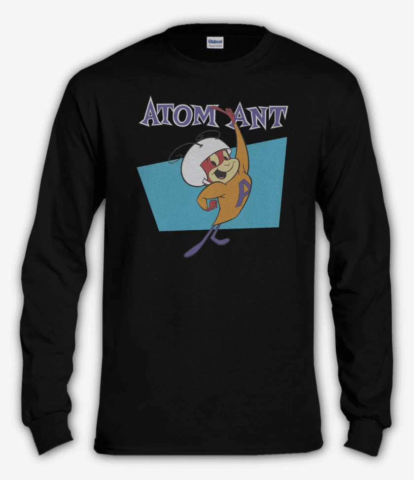 Polera manga larga Negro de Hormiga Atómica