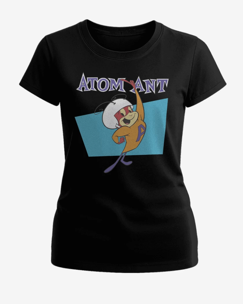 Polera de Mujer Negro de Hormiga Atómica