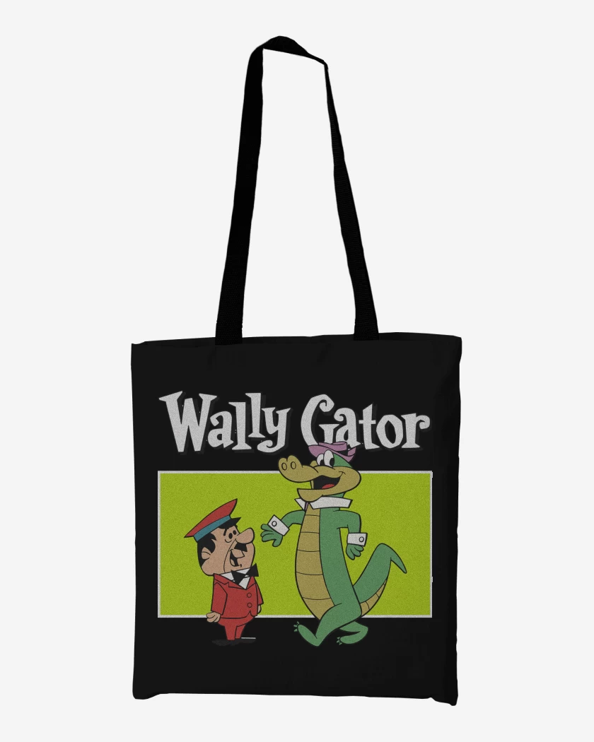 Totebag Negro de Lagarto Juancho