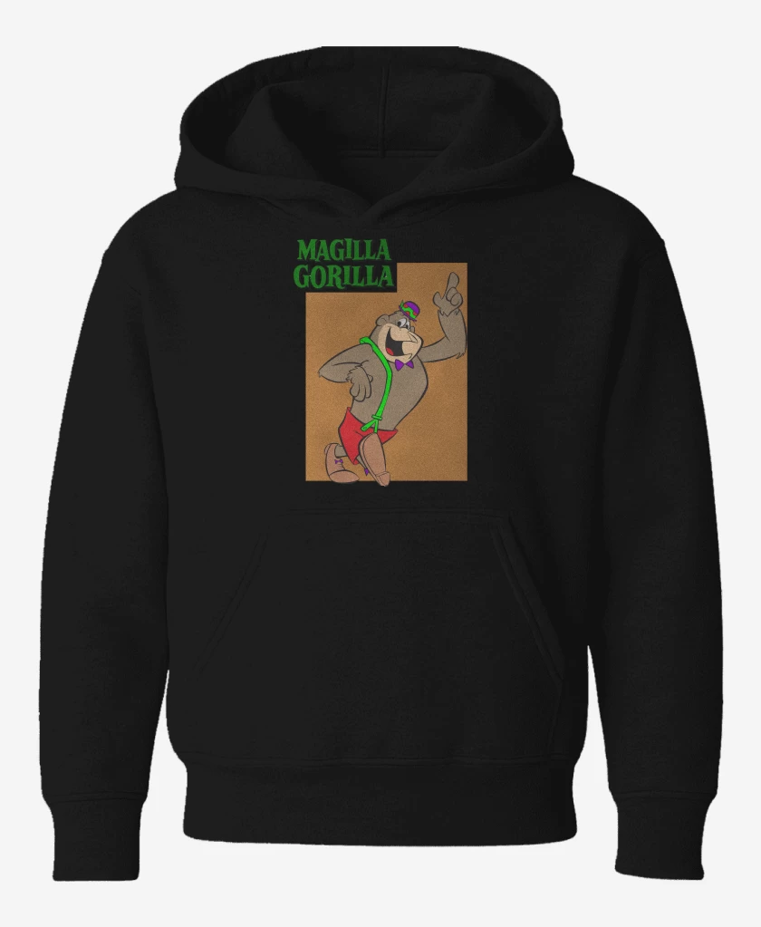 Poleron de niño Negro de Magilla Gorilla Hanna Barbera