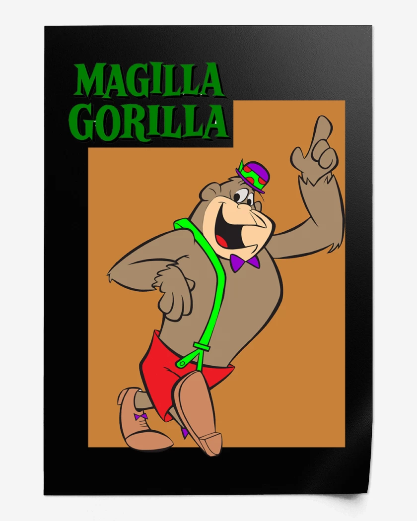 Print Magilla Gorilla Hanna Barbera