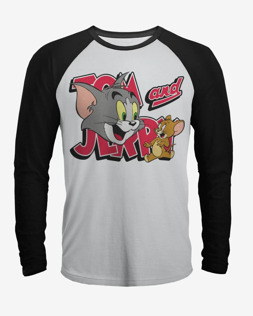 Polera Raglan TOM AND JERRY