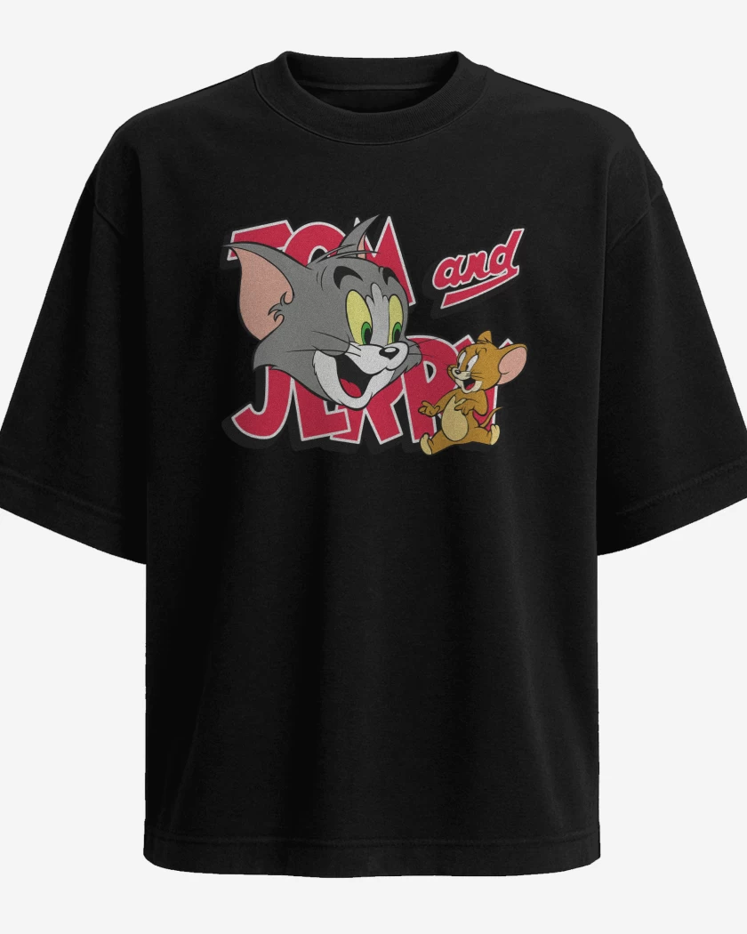 Polera Oversize TOM AND JERRY