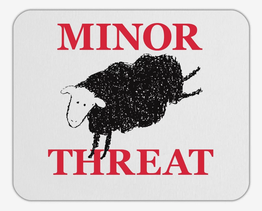 Mousepad Minor Threat Oveja
