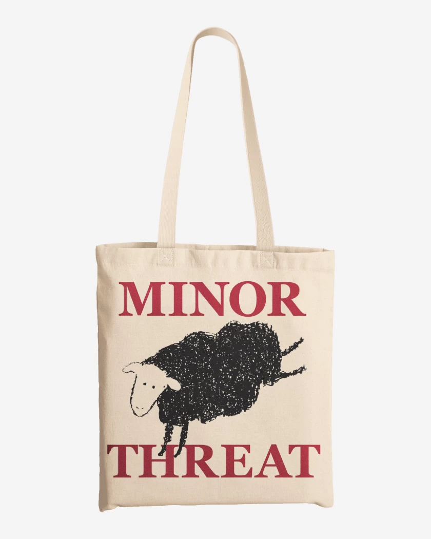 Totebag Minor Threat Oveja
