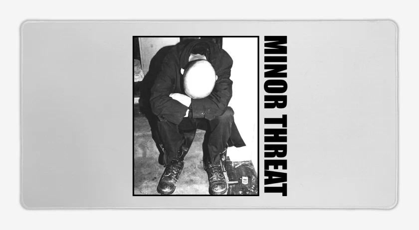 Mouse pad Gamer Blanco de Minor Threat Minor Threat