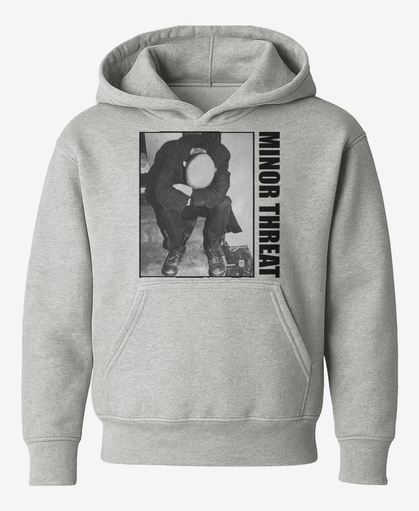 Poleron de niño Gris Melange de Minor Threat Minor Threat