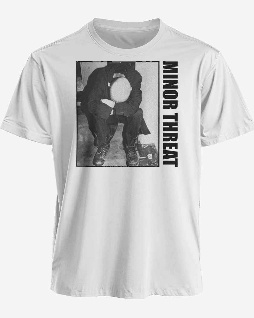 Polera premium Blanco de Minor Threat Minor Threat