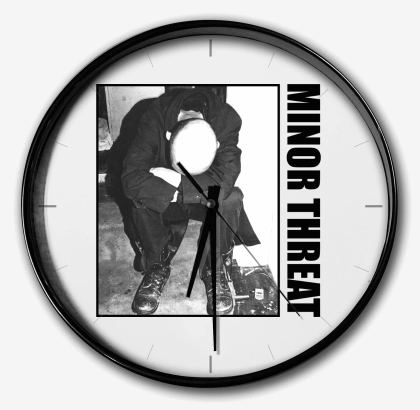 Reloj Blanco de Minor Threat Minor Threat