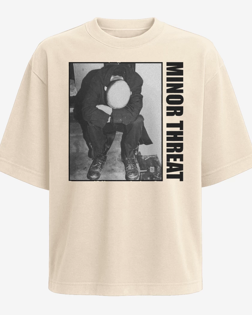 Polera Oversize Beige de Minor Threat Minor Threat