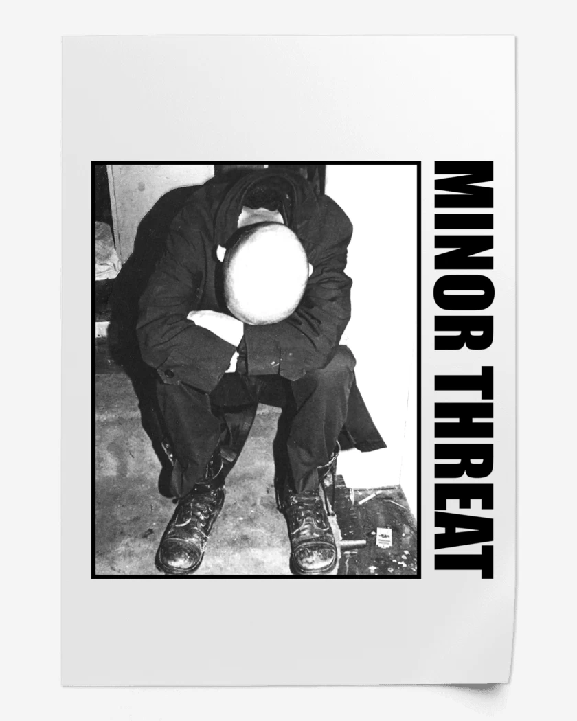 Print Blanco de Minor Threat Minor Threat