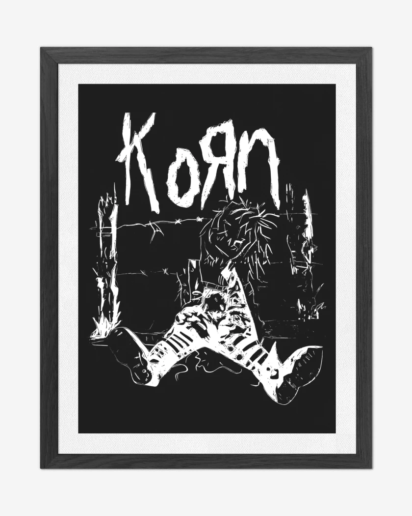 Cuadro decorativo Korn Muñeca 